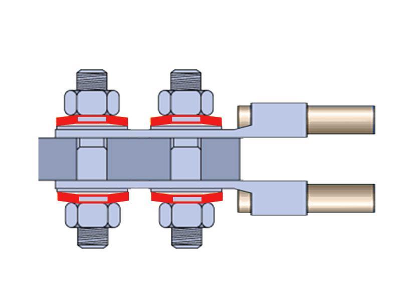 bellevilles for electrical connections